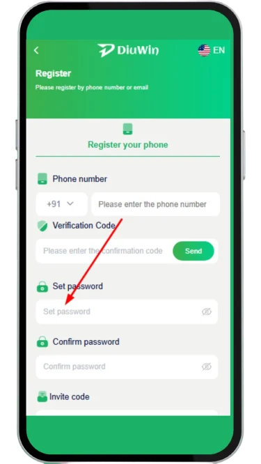 Set a password